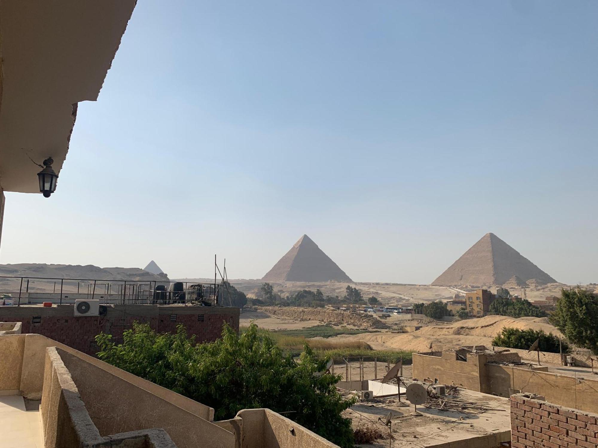 Capo Pyramid Hotel Kafret el-Gabal Kültér fotó