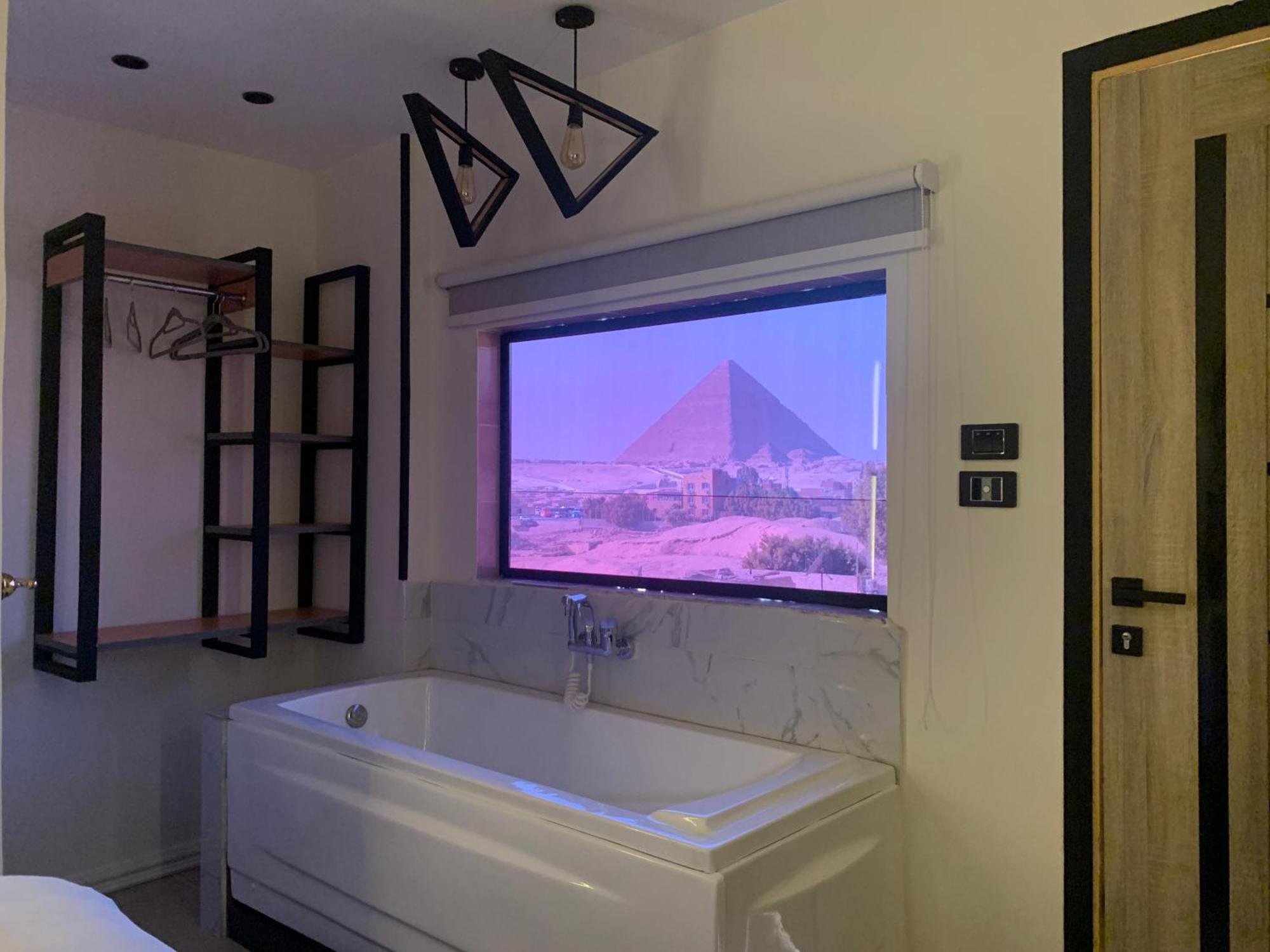 Capo Pyramid Hotel Kafret el-Gabal Kültér fotó