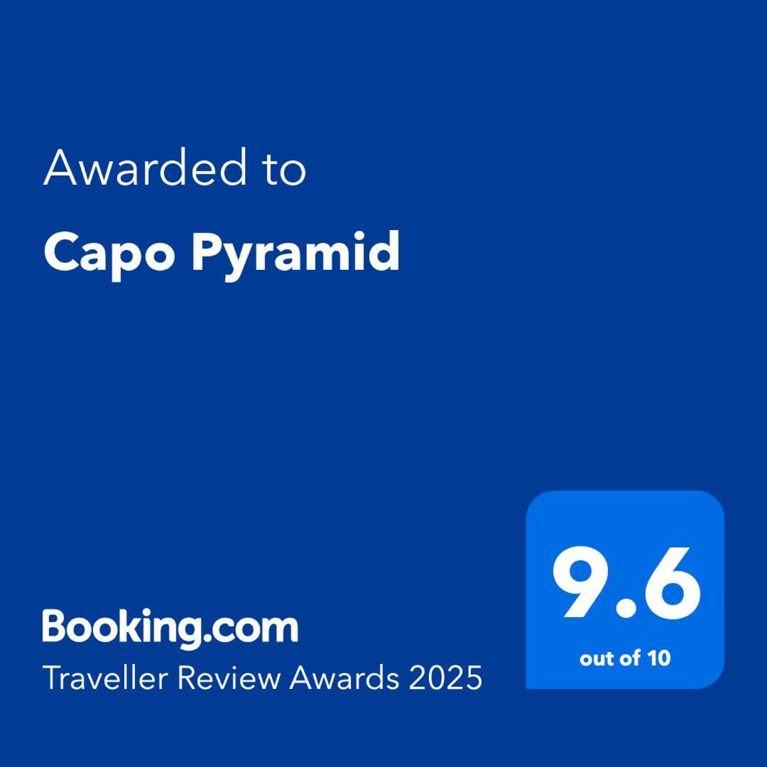 Capo Pyramid Hotel Kafret el-Gabal Kültér fotó